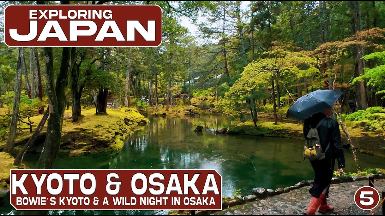 Exploring Japan (Part.5): Kyoto & Osaka - Bowie's Kyoto and A Wild Night in Osaka!