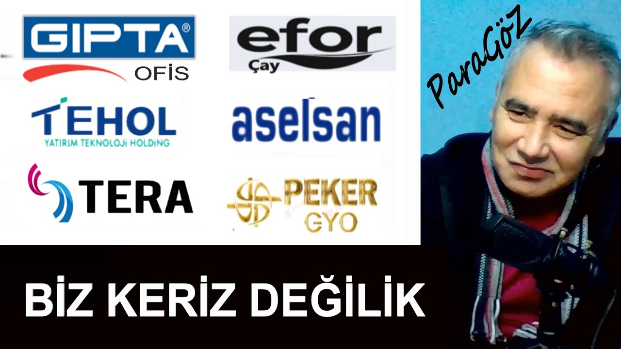 Tera Yatırım - Gıpta Ofis - Efor Yatırım - Peker Gyo - Aselsan - Tehol Hisse Yorum