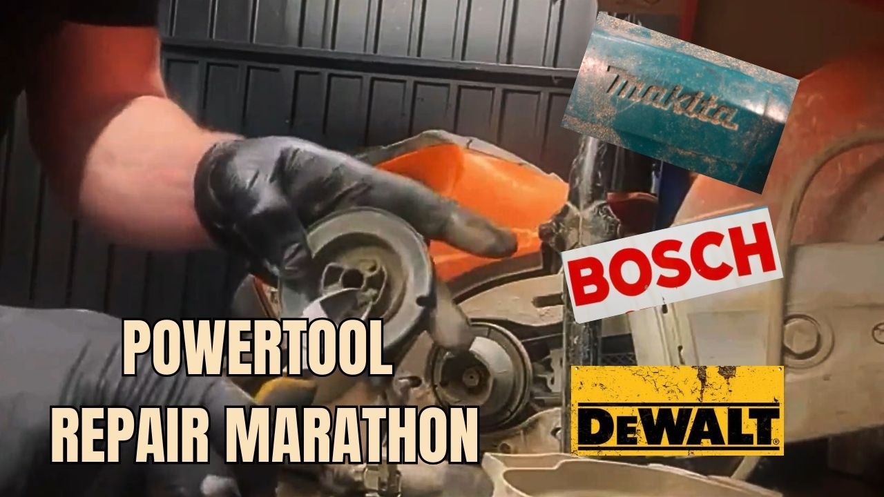 10 Broken Tools Brought Back to Life | Repair Marathon
