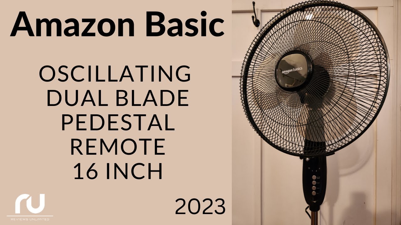 Amazon Oscillating Fan - Hands On Setup - Features - Testing - 2023