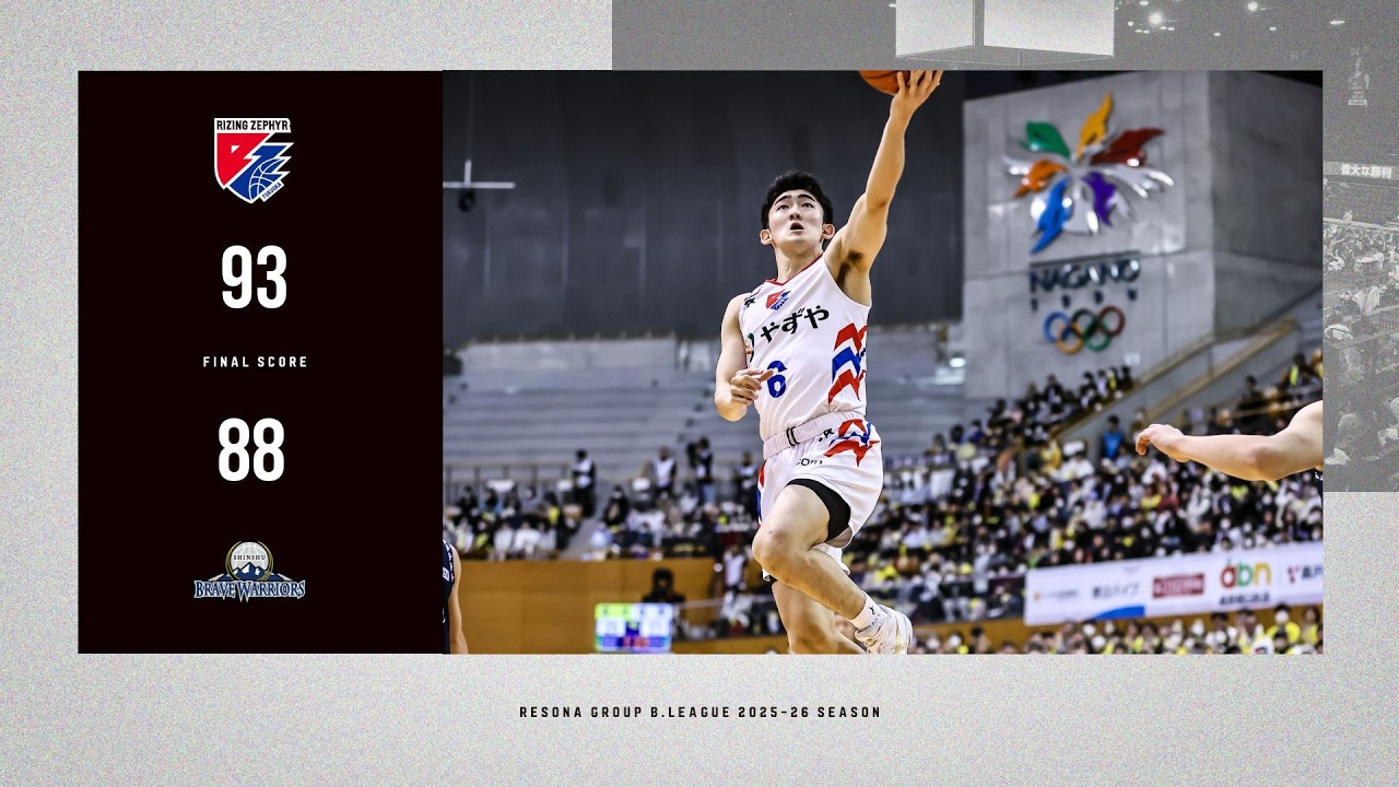 【ハイライト】福岡 vs. 信州 GAME1