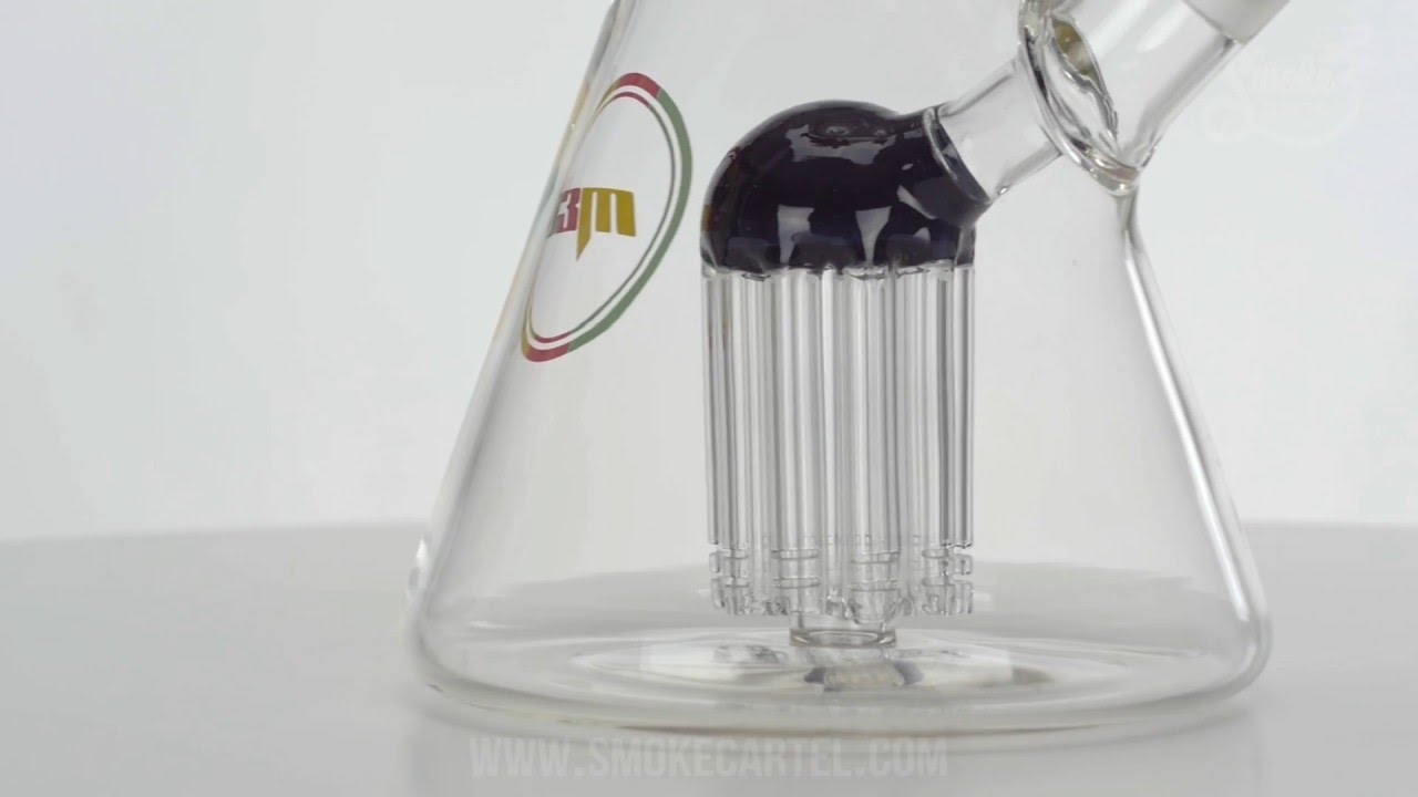 Three Monkey Designs Detachable Glycerin Beaker with Tree Perc