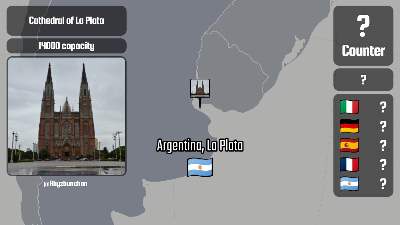 Every 5,000+ Capacity Church in History