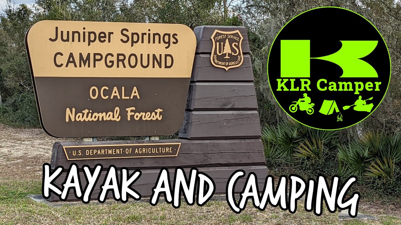 Juniper Springs Camping and Kayaking Silver Springs in Florida
