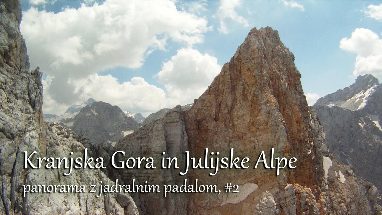 Kranjska Gora in panorama po Julijcih - The most beautiful paragliding site in Slovenia