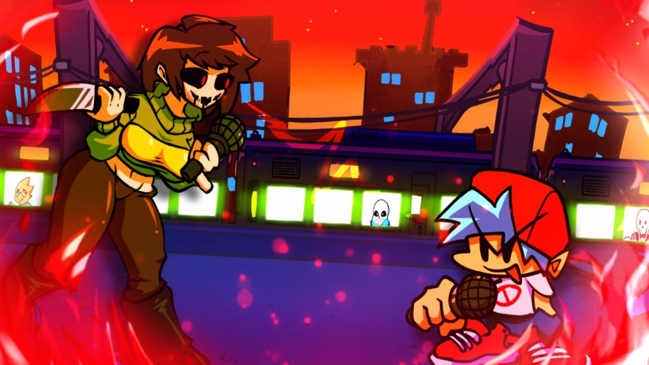 [Undertale] Fanon Chara VS Boyfriends /Music 1 demo