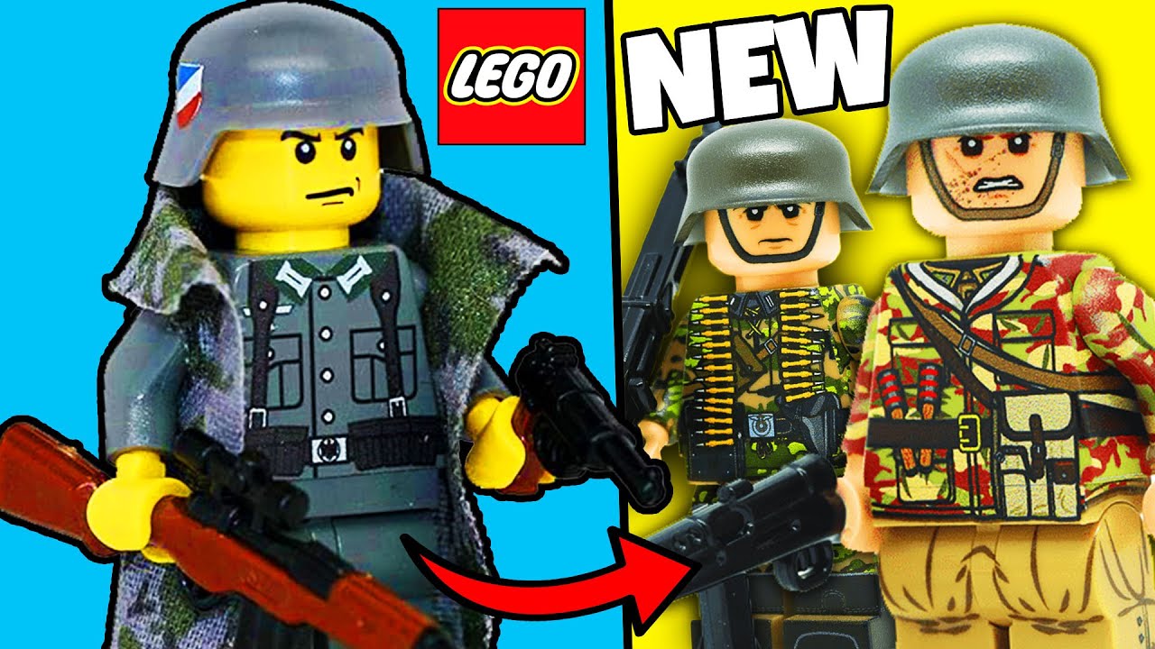 The NEW LEGO WW2 German Army Minifigures are INSANE!