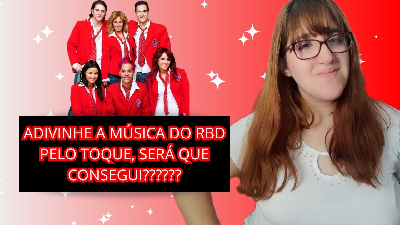 ADIVINHE A MÚSICA DO RBD PELO TOQUE, SERÁ QUE CONSEGUI???????