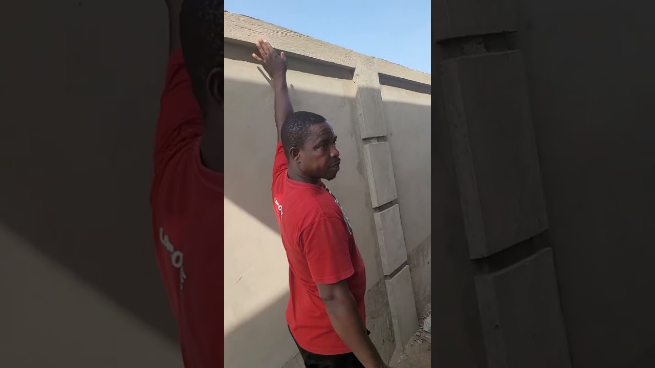 Building in Ghana (Masonry Wall Work)