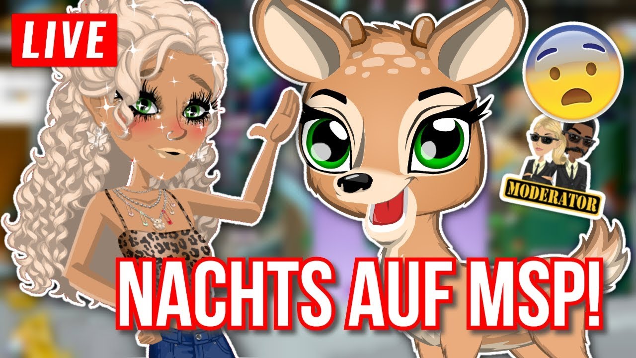 NACHTS auf MSP! 😰Live Kekse essen! 😎🍪