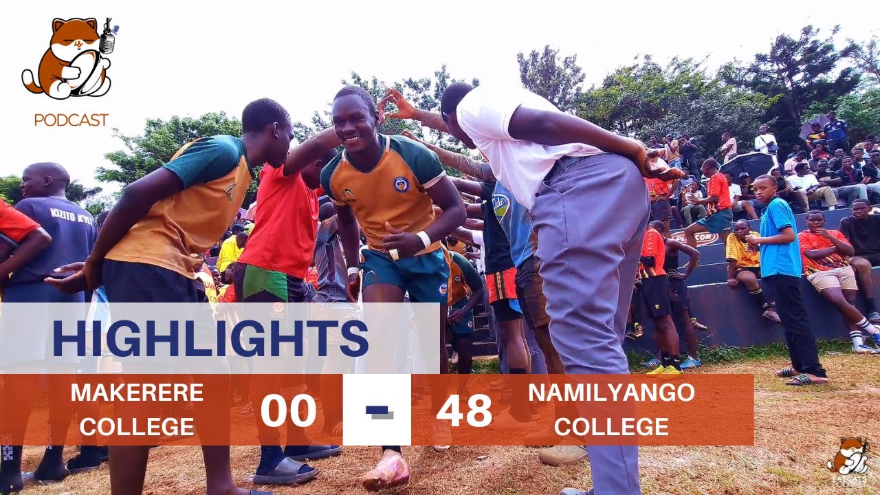Highlights: Makerere College 00-48 Namilyango College | 2025 Central Schools Rugby League - SF 1