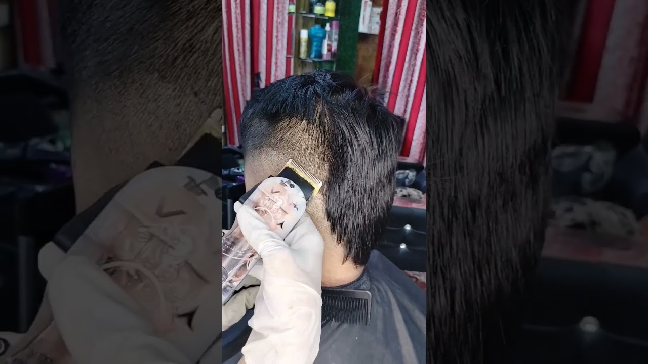 street haircut two block haircut cutting women ,s shorts hair with  scissors hair cutting