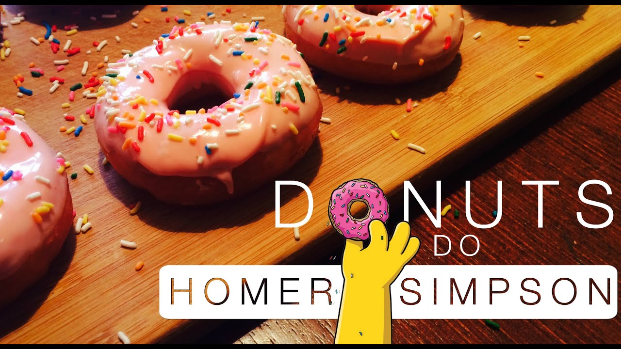 Donuts do Homer Simpson - Confissões de uma Doceira Amadora