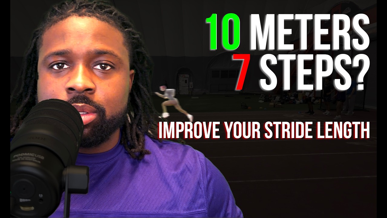 7 Steps in 10m Improve Acceleration #SprintWithCoachSho