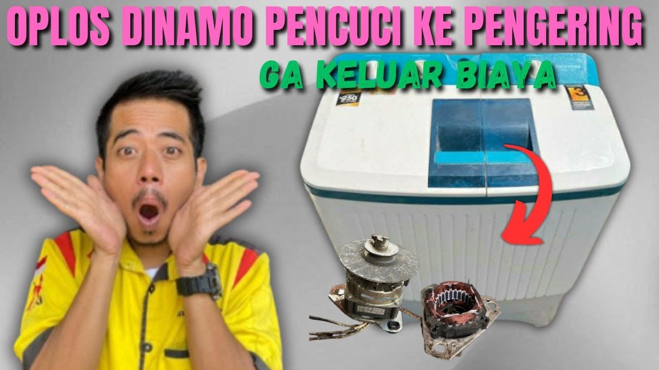 OPLOS DINAMO PENCUCI KE PENGERING...LAKUKAN INI❗❗