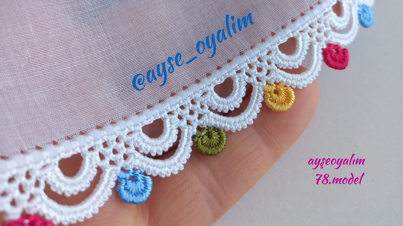 ayşeoyalım 78.model sıralı fıstık oyası