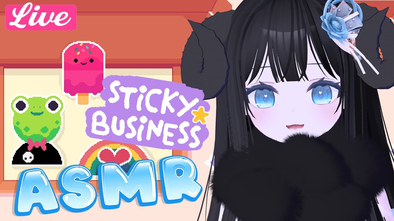 ASMR 💕 Comfiest Sticker Game! [Sticky Business]