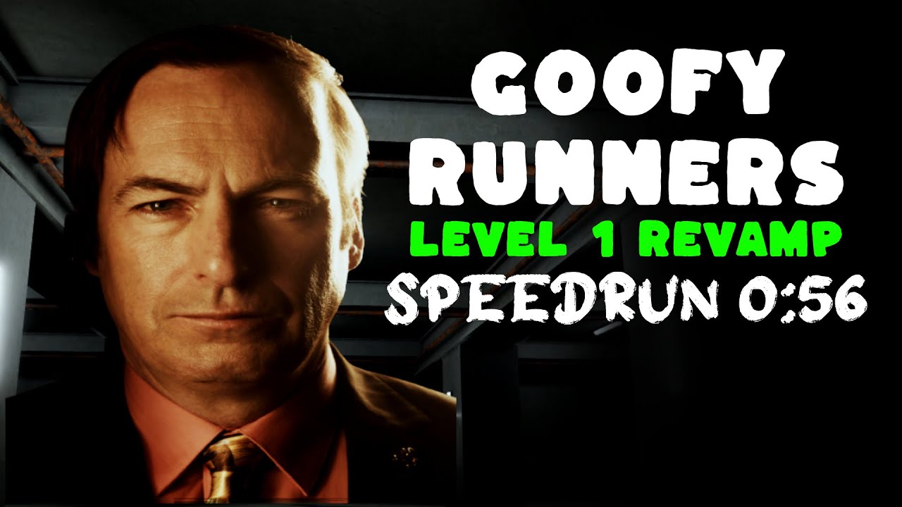 Roblox Goofy Runners Level 1 Revamp Speedrun 0:56