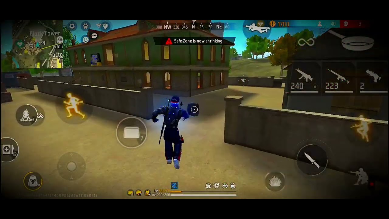 Abhishek gaming 👌 1vs4 solo squad full body free fire 🔥 ##trendingreels #gaming #viral #video 