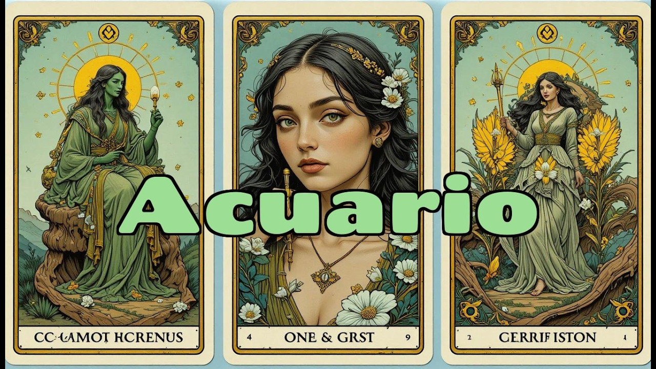 ACUARIO Un giro inesperado cambiará tu vida… despierta con noticias que te asombran HOROSCOPO AMOR