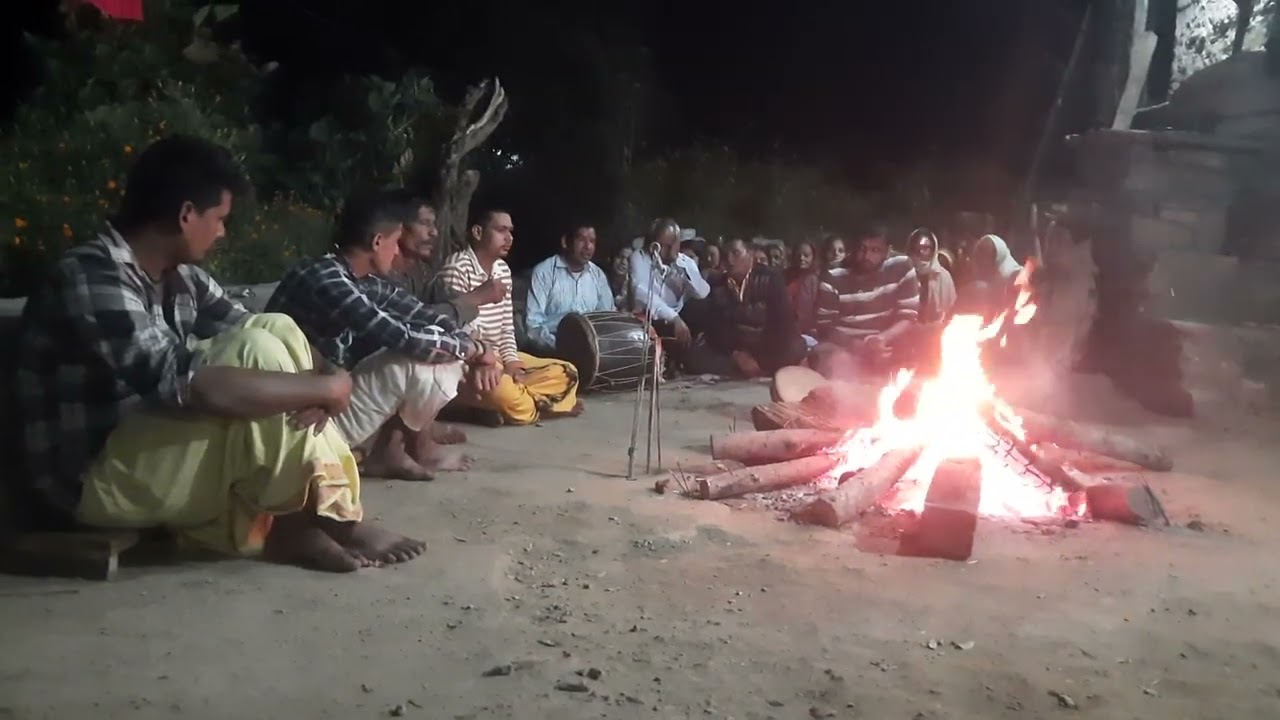 Chupra Village mai Golu Devta ki Pooja