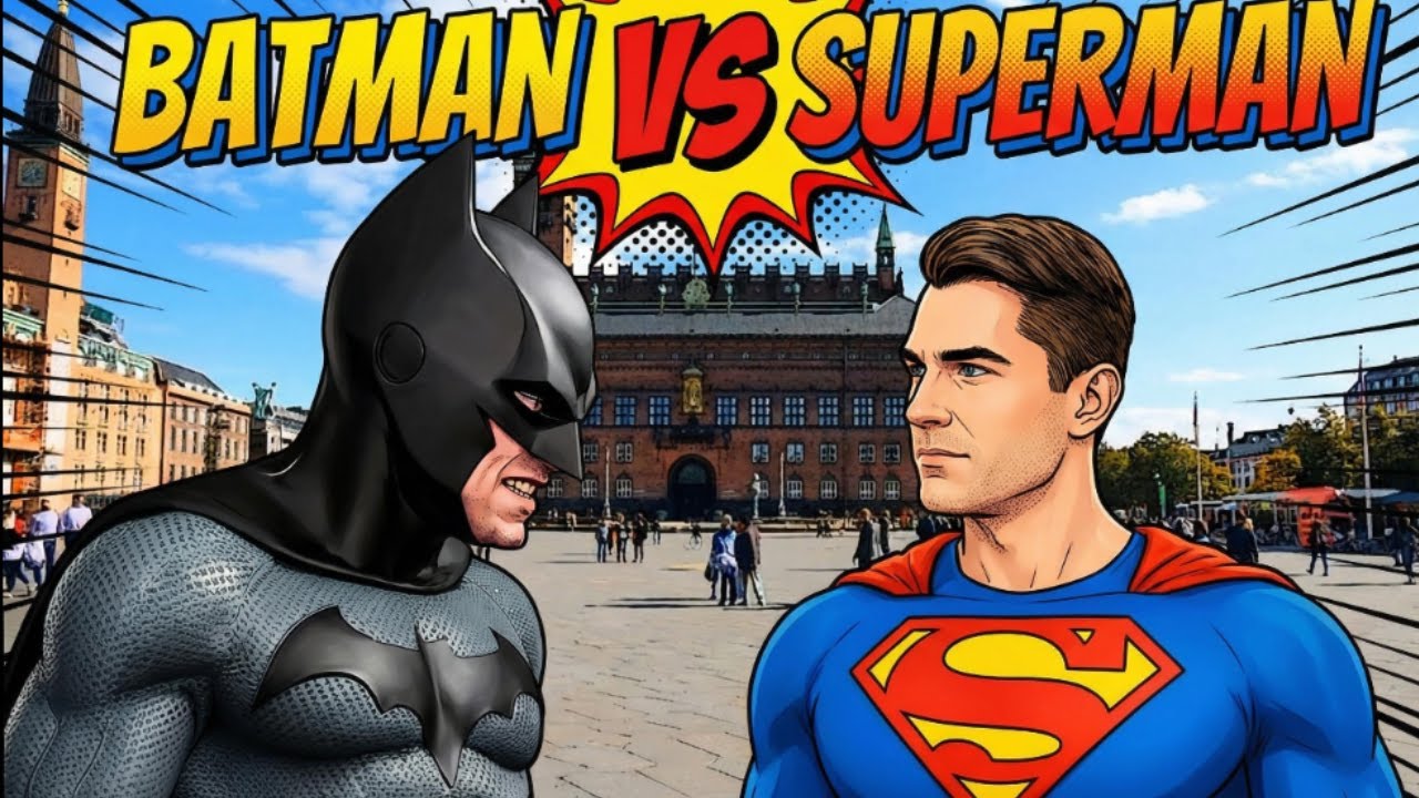 Superman er ikke under tøflen | Batman vs Superman | Episk Dansk Rap Battle