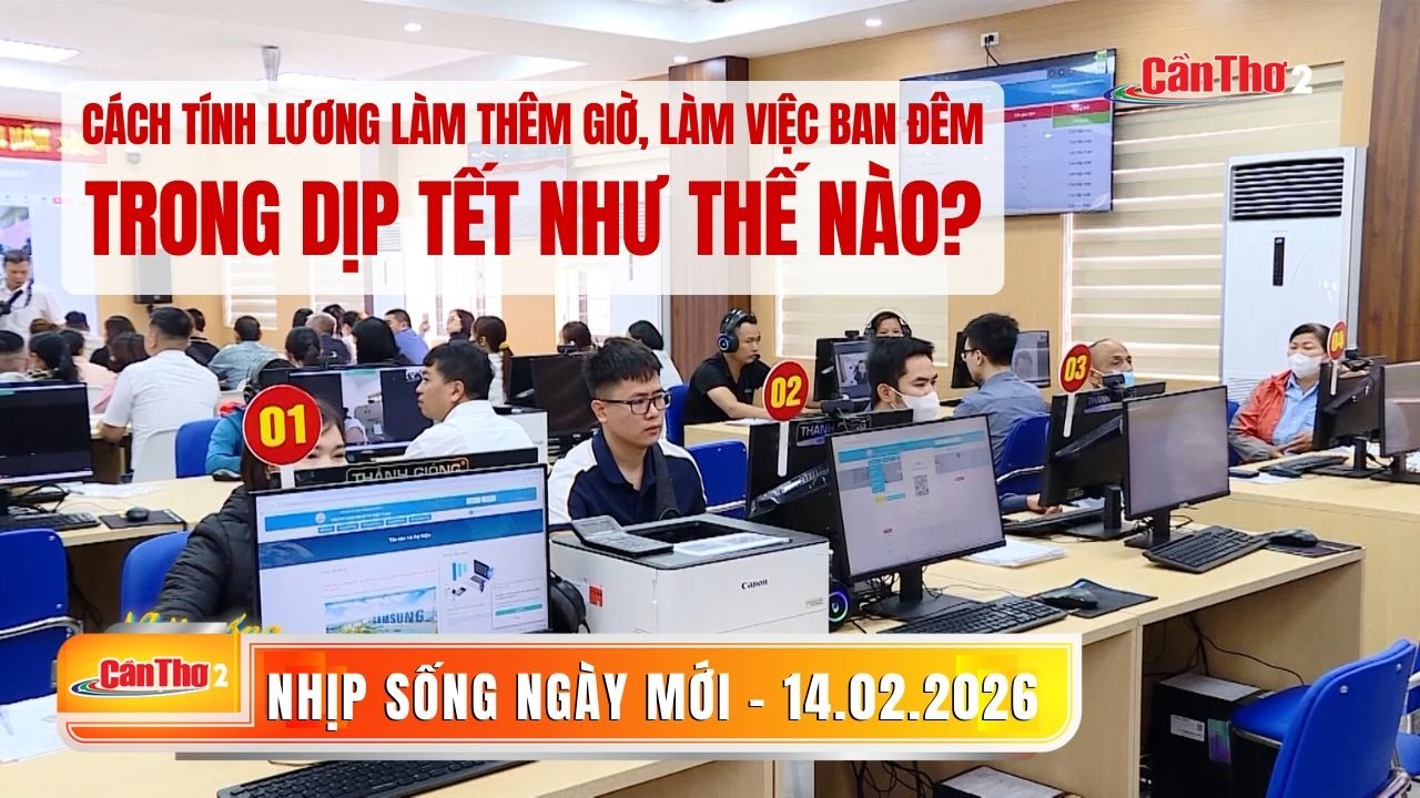 Cách tính lương làm thêm giờ, làm việc ban đêm trong dịp Tết như thế nào? | Nhịp sống ngày mới