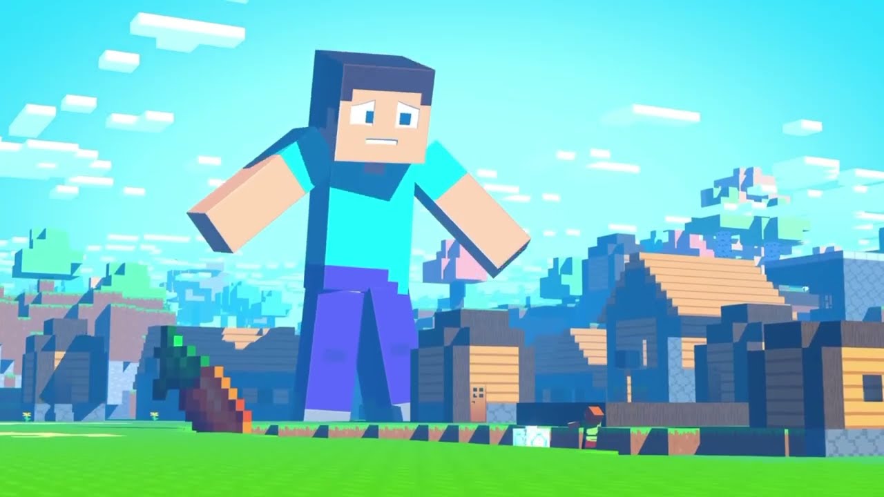 Steve gigant bolib qoldi • minecraft tarjima video 2025