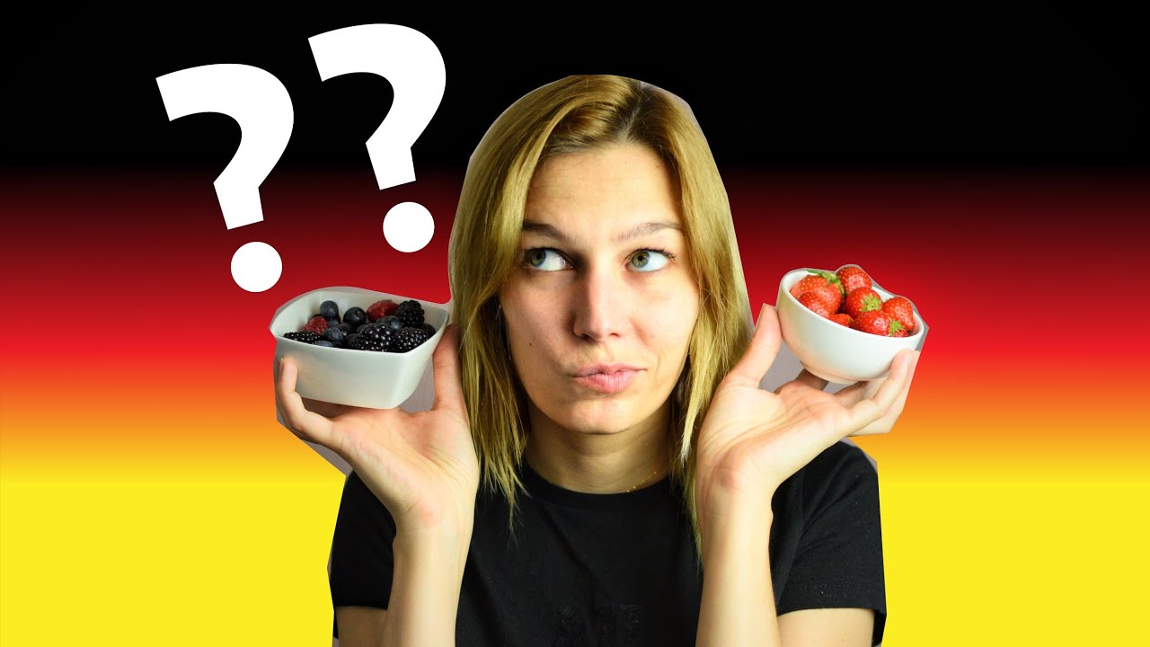 Wortschatz Beeren (Vocabulary Berries)