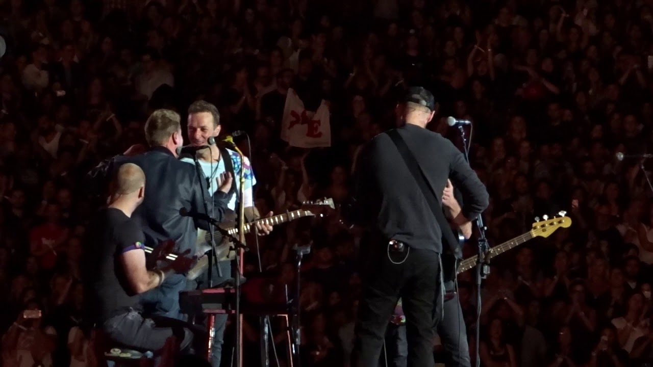 Coldplay - Us Against The World & Free Fallin