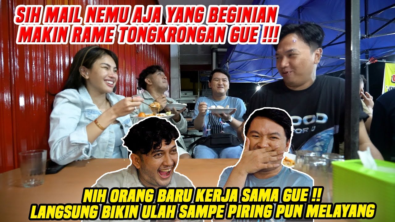RAMENYA MELEBIHI 1 KAMPUNG !! AMPE ADA PIRING MELAYANG !!!