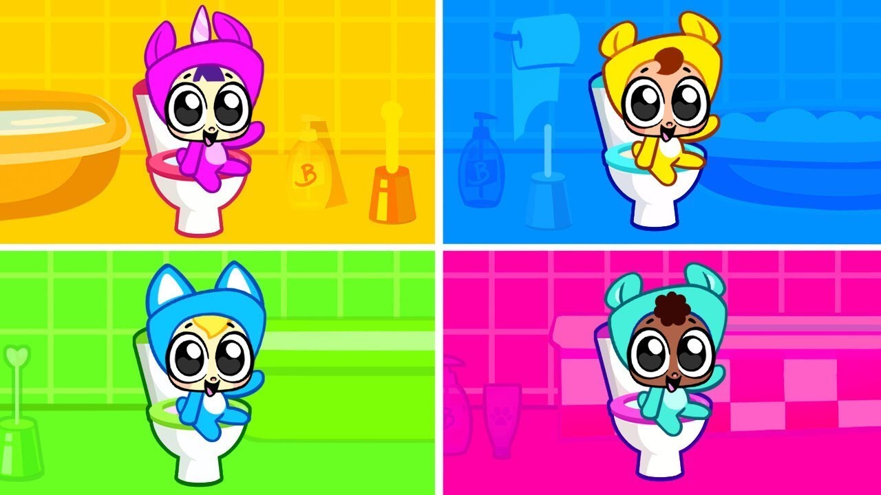 Which Potty Should Baby Choose? 🚽 Potty Training Fun 🧻 Helpful Habits For Kids & Nursery Rhymes