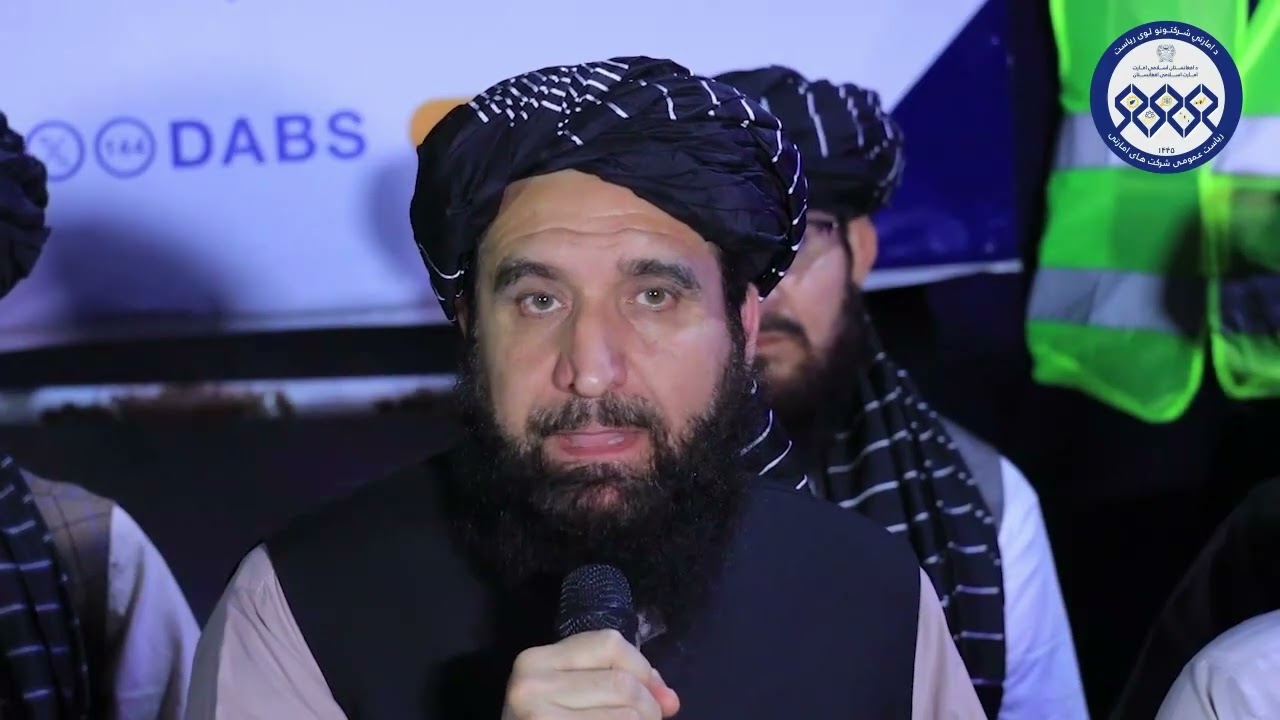 د راستنېدونکو کډوالو عمري پنډغالي  په مراسمو کې د امارتي شرکتونو د لوی رئیس مولوي احمد جان بلال وینا