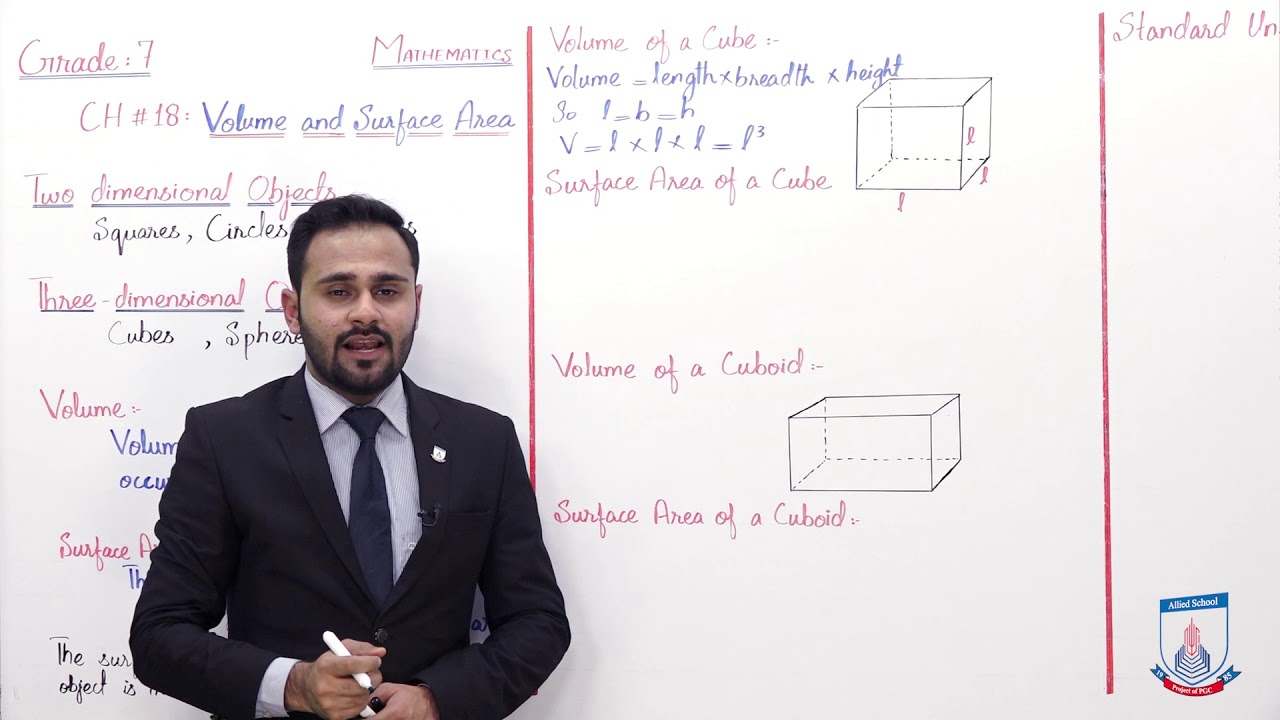 Class 7 - Mathematics - Chapter 18 - Lecture 1 Introduction - Allied Schools