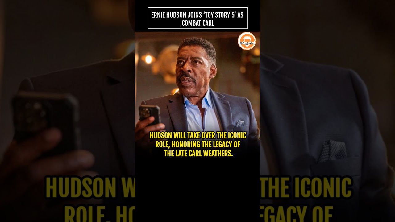 Ernie Hudson Joins &lsquo;TOY STORY 5&rsquo; as Combat #ToyStory5 #ErnieHudson #CombatCarl #Pixar  #MovieNews