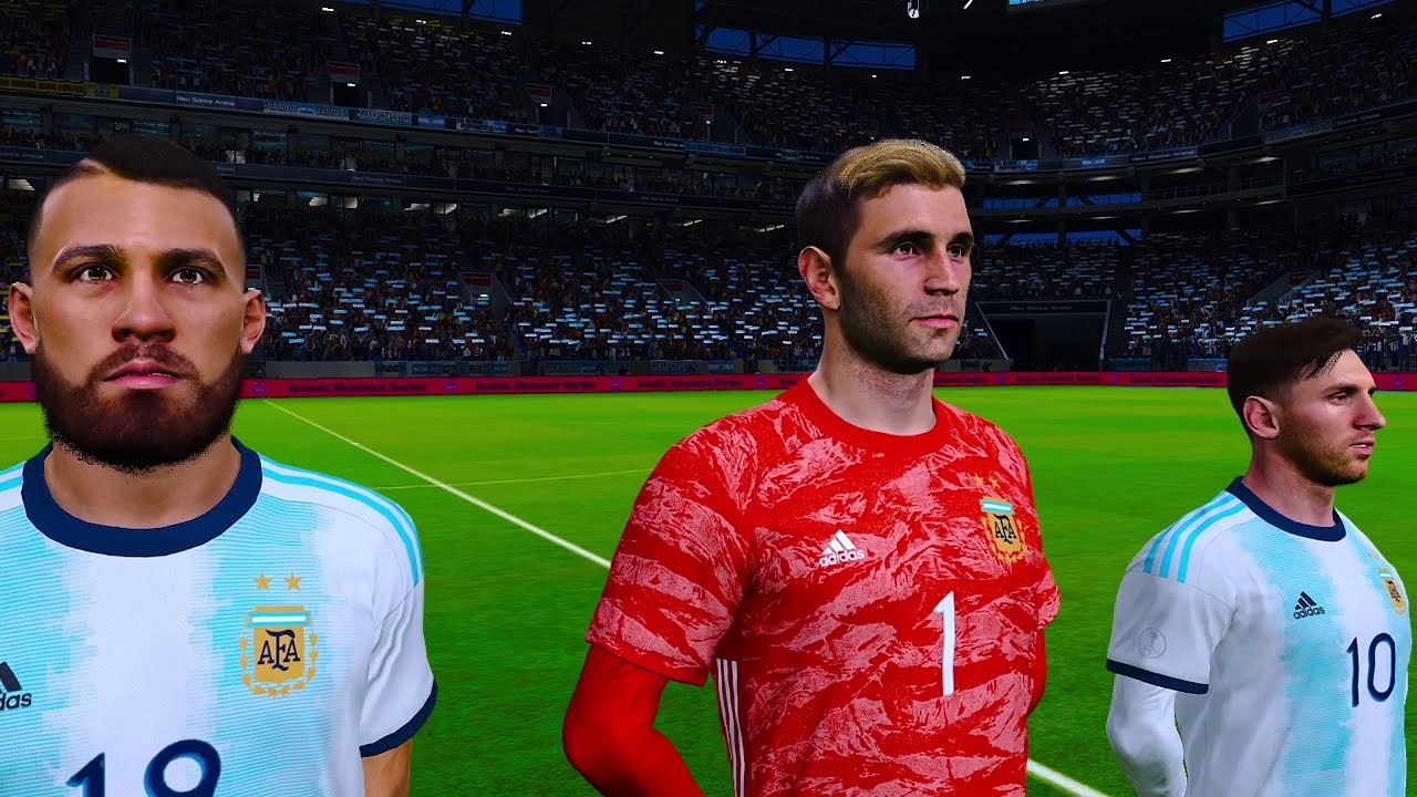 ARGENTINA VS BRAZIL PES21 FOOTBALL  GAMEPLAY MATCH