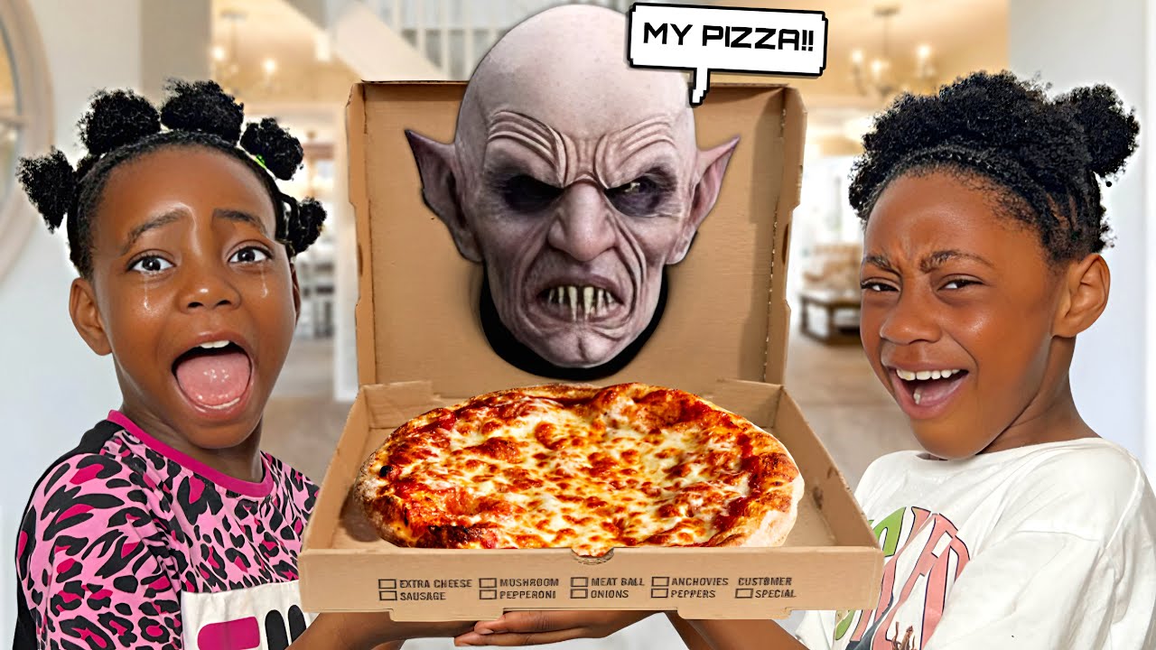 WE ORDERED PIZZA AT 3 AM AND THIS HAPPENED...