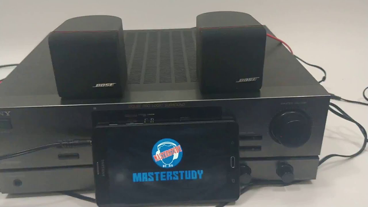 Test of Pair Of Bose Redline Cube Speakers, Lifestyle/Acoustimass
