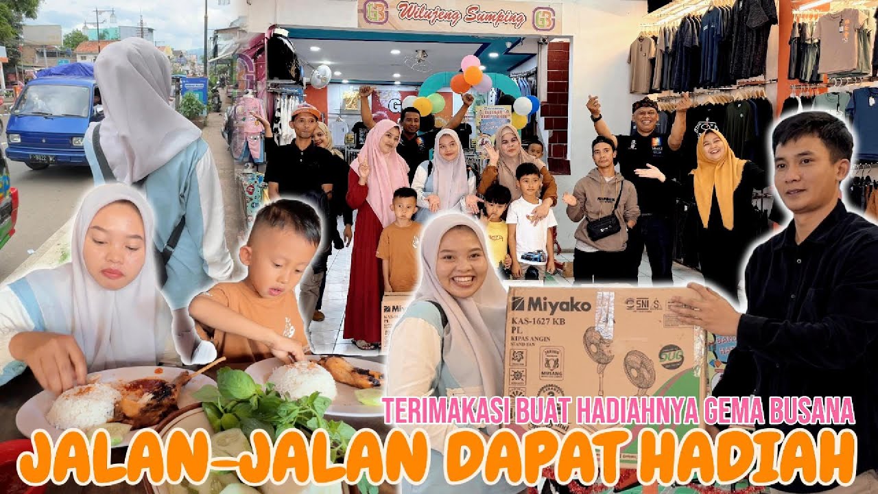 JALAN JALAN DAPAT HADIAH‼️Ajak Mamah Arul & Dedek Arul Makan Diluar