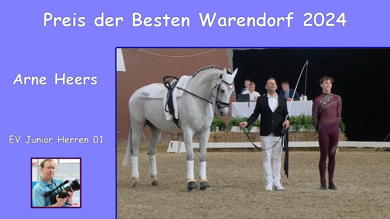 Arne Heers - EV Junior Herren 01 - Preis der Besten Warendorf 2024