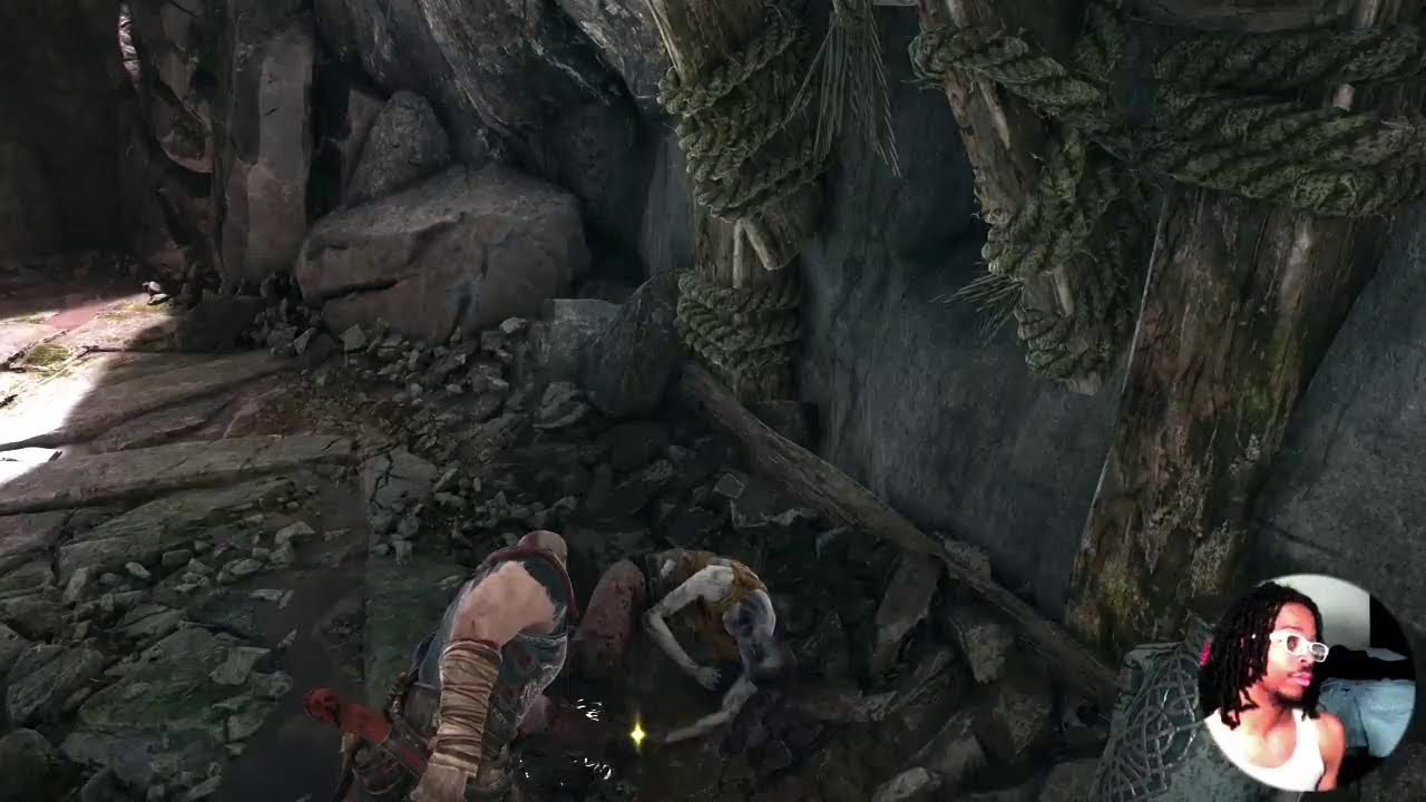 Playing GOD OF WAR 1st time ever👀👀