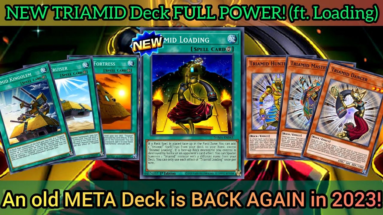 TRIAMIDS are BACK with a NEW CARD: TRIAMID LOADING! Finally Full Power! [Yu-Gi-Oh! Duel Links]