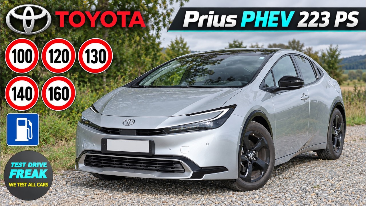 2026 Toyota Prius Plug-in Hybrid 223 PS Test Drive | Fuel Consumption, Acceleration & Performance