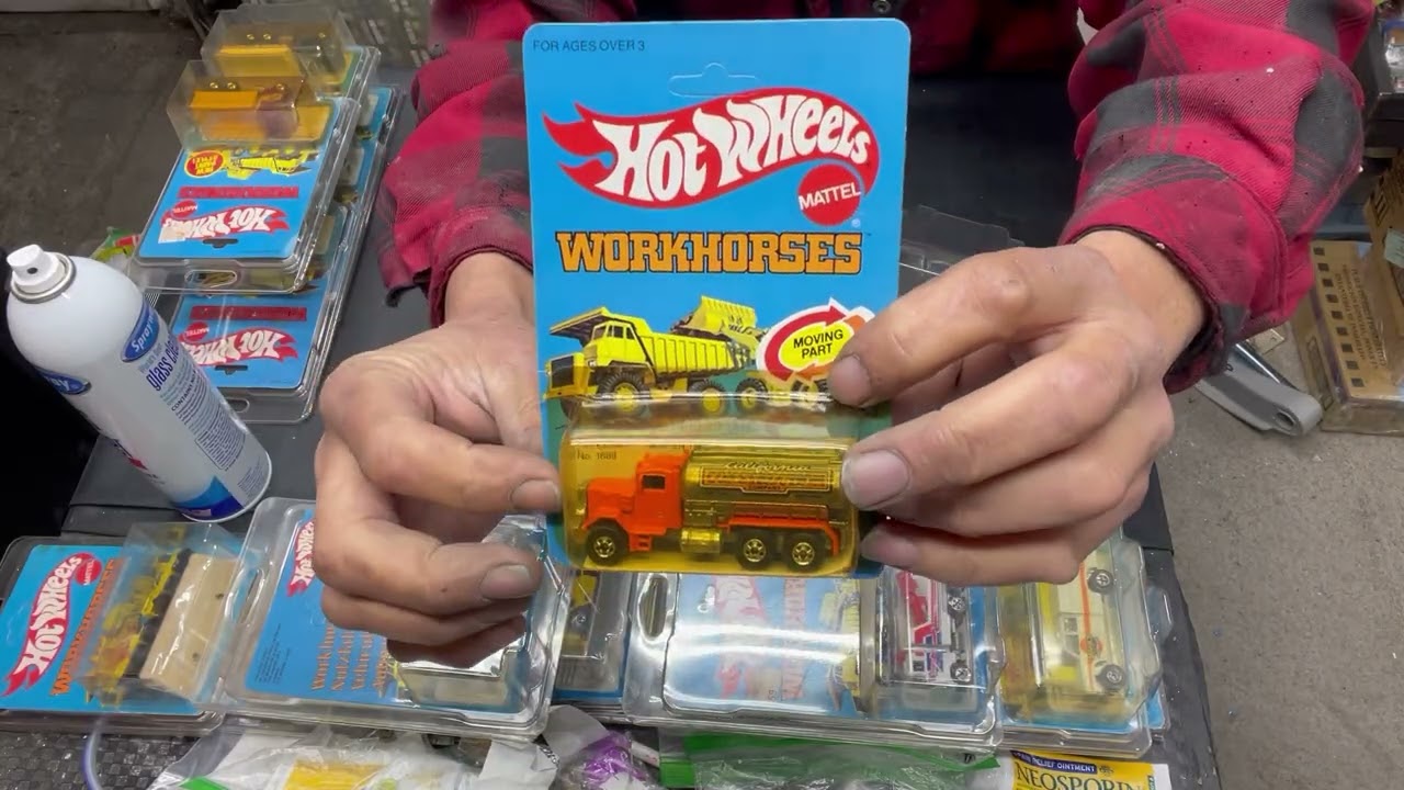 Возвращаемся к оригинальным рабочим лошадкам из линейки Hot Wheels 1980-х годов.