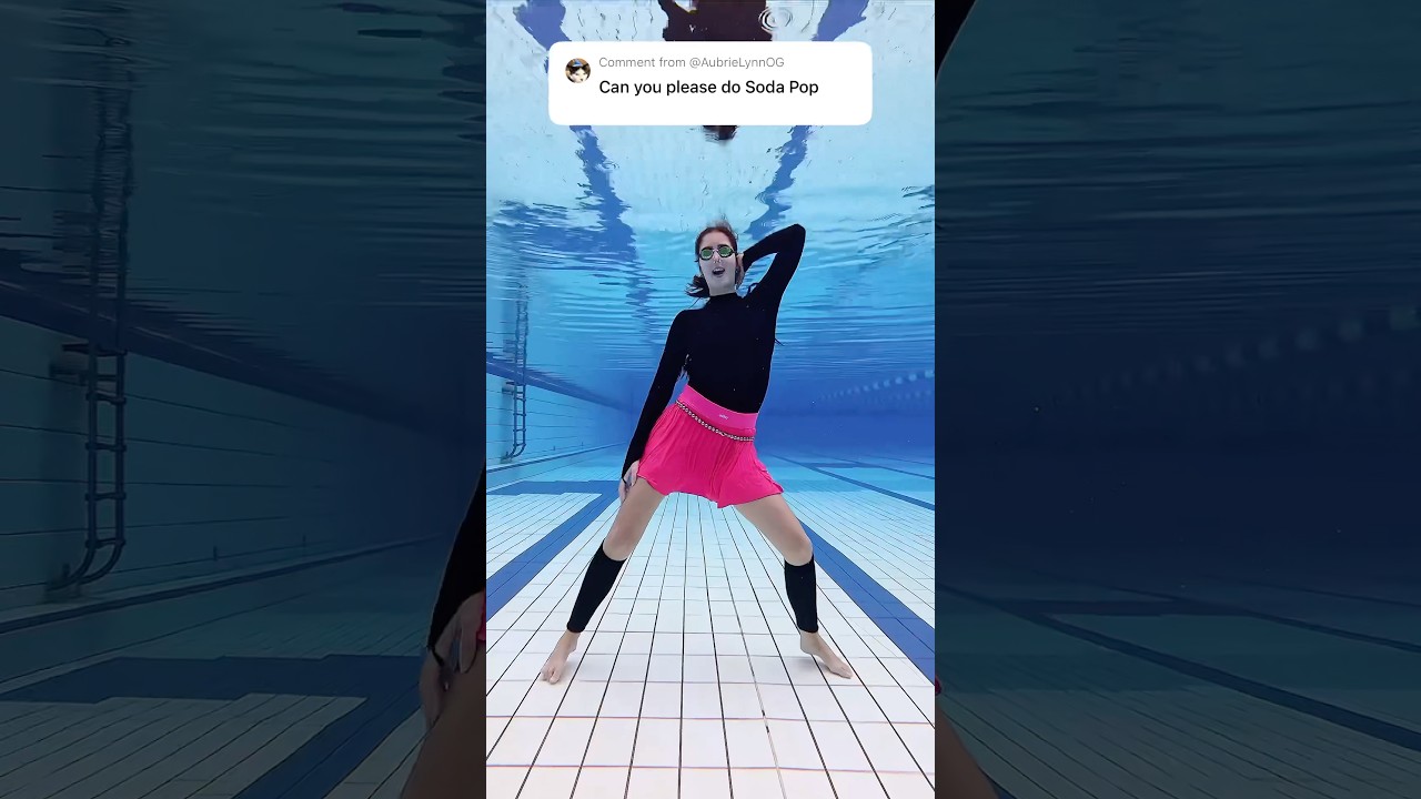 I Tried the Soda Pop 🥤 Dance... Underwater!