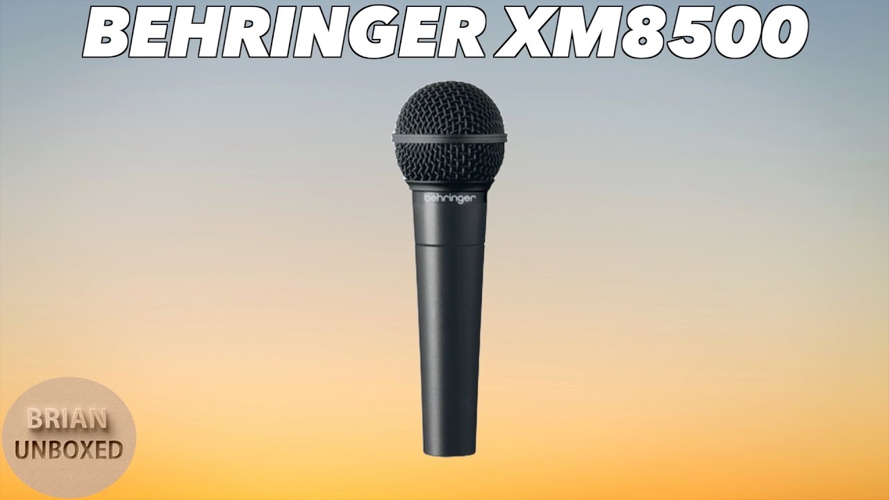 Behringer XM8500 - Best Budget Microphone? (Review & Audio Samples)