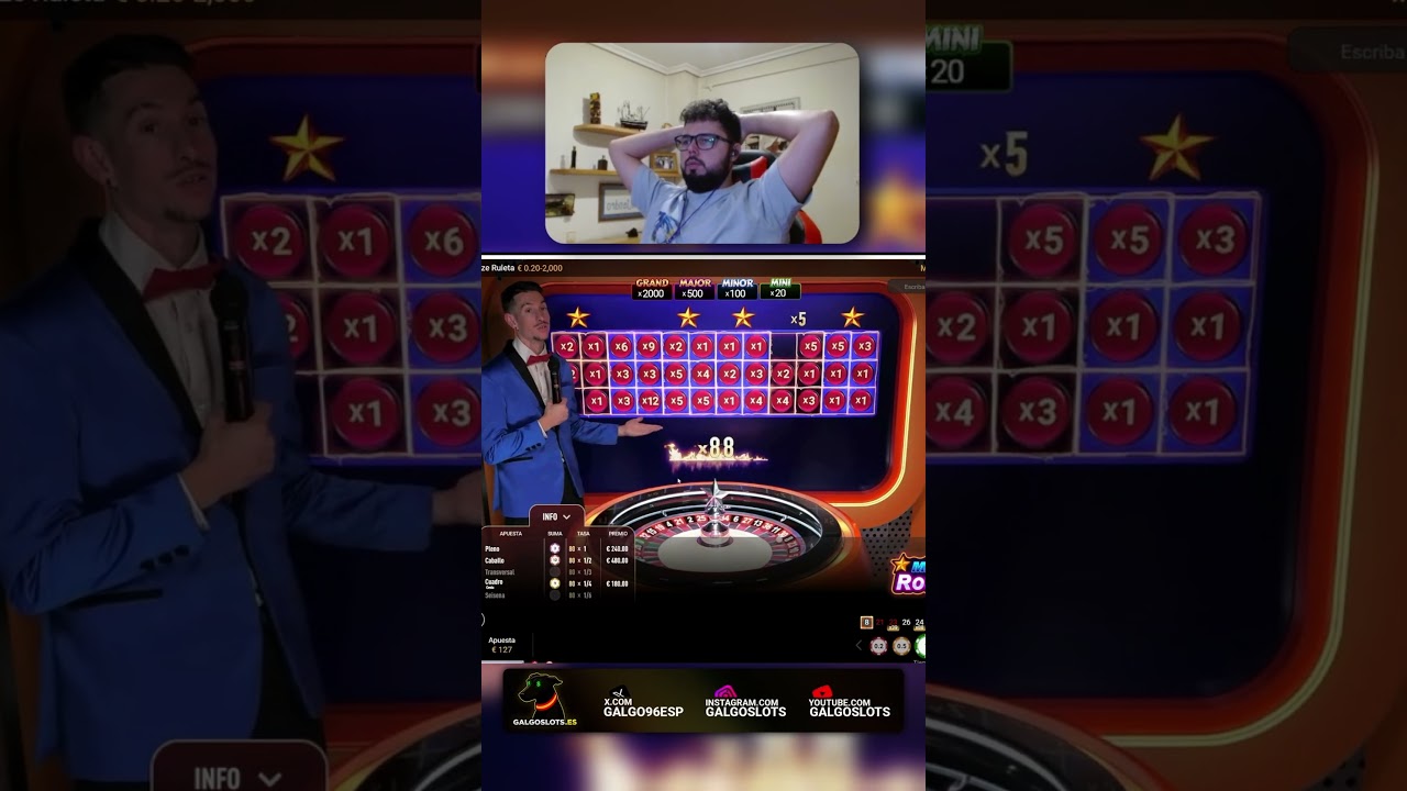 MI MAYOR GANANCIA en LA RULETA MEGA FIRE en ESPA&Ntilde;OL #slot #casino #bigwin #jackpot