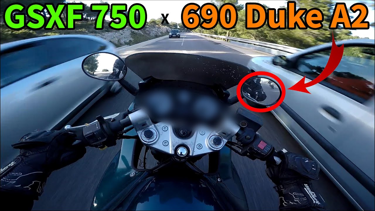 ARSOUILLE GSXF 750 VS 690 DUKE A2 feat. SML Crew !!!