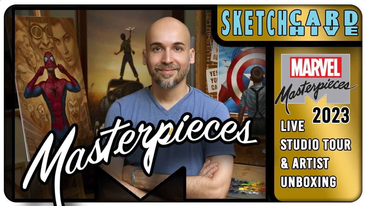Marvel Masterpieces, Studio Tour & Unboxing