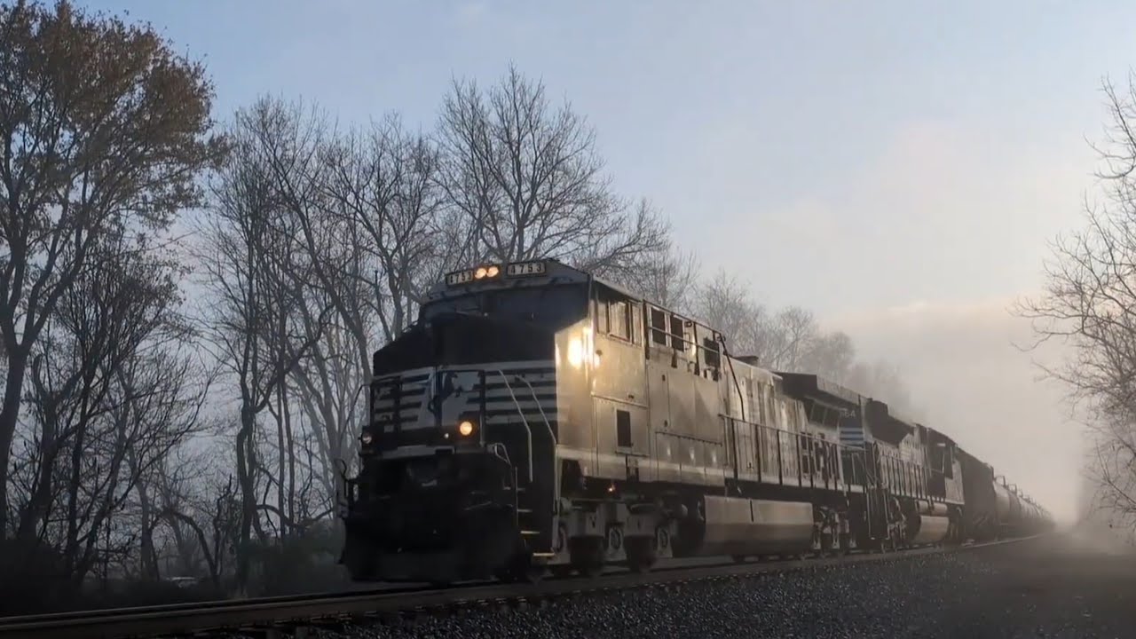 Railfanning the NS Lehigh line in Alpha NJ with BNSF Power